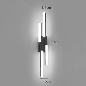 Lámpara de Pared Rectangular Moderna de Metal 2026 para Sala de Estar, Dormitorio, Hogar, Hotel, Restaurantes, Lámpara Decorativa de Alta Calidad en Oferta - Product Image 1