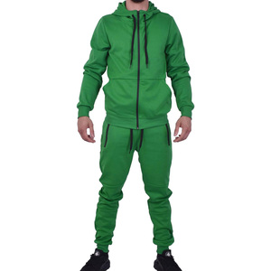 Ensemble de survêtement unisexe en coton 100% avec impression personnalisée, lavage à l'acide, jogging, streetwear avec sweat-shirt et pantalon pour homme - Product Image 4