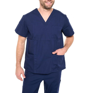 Cómodo juego de ropa médica con tela suave y ajuste ajustable para profesionales de la salud en todos los entornos de trabajo - Product Image 1