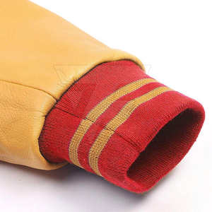 Veste d'hiver sur mesure pour hommes tissu en cuir de toile à la mode avec col montant vente en gros directe du Pakistan - Product Image 5