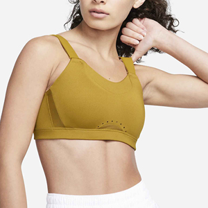 Soutien-gorge de sport de haute qualité et de maintien optimal, couleur unie, pour fitness, gym et yoga, avec soutien-gorge intégré, tendance, personnalisable par sublimation - Product Image 1