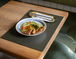 Elegant Brown Genuine Leather <b>Place</b> <b>Mat</b> for Restaurant Dining <b>Table</b> Waterproof Heat Resistant Smell Proof Heavy Duty Comfortable - Product Image 3