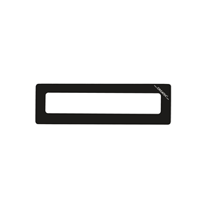Finestra Magnetica per Intestazione DIN A4 Verticale / A5 Orizzontale, Nera, 10 pz. / Confezione - KAN-MWH-A4H-06 - Product Image 1