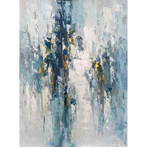 Gradiente moderno sogni blu azzurro astratta arte della parete - Product Image 2