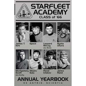 Affiche Star Trek de style moderne, art mural de la classe de 66' - Product Image 1