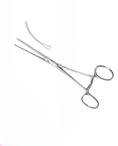 Produk kustom kualitas tinggi klem vaskular non-hadiah 15cm instrumen kardiovaskular baja tahan karat - Product Image 5