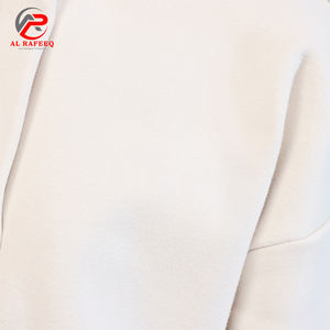 Sudadera de mujer de fabricante personalizado, jersey de cuello alto con media cremallera y ajuste relajado, Jersey holgado de manga larga, sudadera - Product Image 4