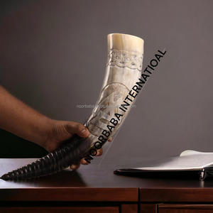 Lampe de sel Viking de qualité supérieure, gravure de bande Valknut en agate de haute qualité, écologique, portable, design poli, Noorbaba - Product Image 2