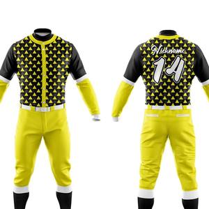 Uniforme de béisbol personalizado de alta calidad, venta al por mayor, mejor precio, nuevo diseño de ropa deportiva con impresión por sublimación, ropa deportiva al por mayor - Product Image 1