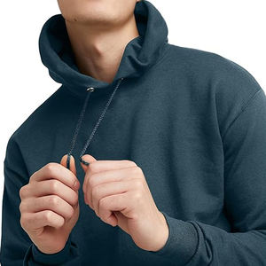 Warm <b>men</b> <b>hoodie</b> <b>sherpa</b> <b>fleece</b> thick cozy winter oversized streetwear custom logo factory bulk private label supplier - Product Image 5