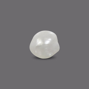 Perla de Basra de 2.6 Quilates, Perla Natural de Agua Dulce, Color Blanco Rosado, 5-6mm, para la Elaboración de Joyas - Product Image 1