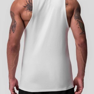 Débardeur en coton essentiel pour homme - Chemise sans manches polyvalente pour les tenues décontractées, de fitness et de sport - Product Image 6