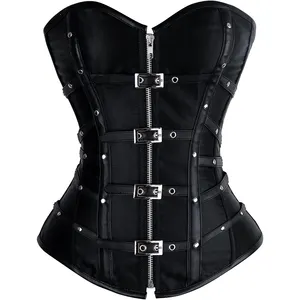 Leather Corsets Plus Size Women Body Shapers Corset Wholesale Manufacturer From Pakistan