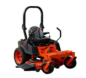 Ku52 52 inç sıfır dönüş çim biçme makinesi 25HP benzin traktör motoru çim döner bahçe çim biçme makinesi