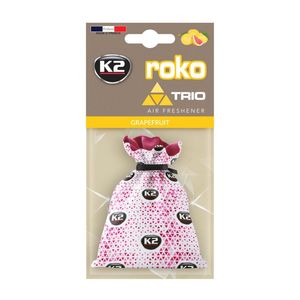K2 V824T DEO ROKO Trio POMPELMO 25G Diffuseur d'arômes pour voiture - Product Image 1