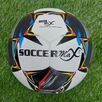 Ballon de football Soccer Max Pro de haute qualité, taille 4/5, thermocollé/hybride/cousu à la machine, logo client, clubs sportifs, matchs