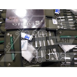 Kit de pratique manuel SET 6 en acier inoxydable pour sutures cutanées, couche de maille verticale, 2026, pour étudiants en médecine, vétérinaires, infirmières - Product Image 6