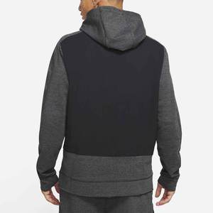 Ropa de calle, chándales informales con logotipo personalizado de bloque de Color/conjunto de dos piezas de patrón sólido de lana de algodón transpirable para hombres 2026 - Product Image 3