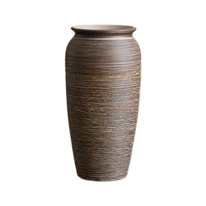 Vase en céramique <span class=keywords><strong>de</strong></span> style campagnard, décoration rustique, poterie, vases décoratifs pour fleurs, décoration intérieure, vase rétro pour table, salon, <span class=keywords><strong>salle</strong></span> <span class=keywords><strong>de</strong></span> <span class=keywords><strong>bain</strong></span> - Product Image 5