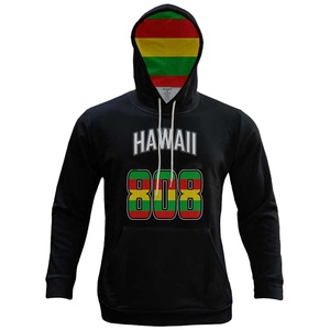 Sudaderas térmicas de gran tamaño con gráficos personalizados de EE. UU. Con cremallera completa, sudaderas con capucha Unisex con estampado de espuma de felpa francesa personalizada de algodón 100% - Product Image 1