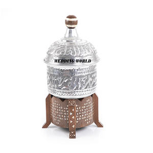 Casserole décorative en nacre de qualité supérieure, faite à la main, design élégant, dernière nouveauté, chauffe-plats en métal design - Product Image 6