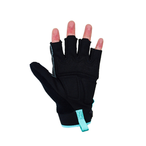 2025 tamaño personalizado duradero cómodo montar en bicicleta guantes de medio dedo antideslizante transpirable invierno estilo Casual patrón de logotipo frontal - Product Image 4