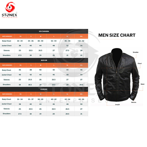 Dernière conception personnalisée veste en cuir chaud pour hommes pour l'hiver 100% col montant en cuir véritable de qualité supérieure coupe ajustée - Product Image 6