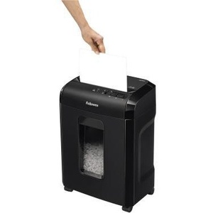 เครื่องทำลายเอกสาร Fellowes Powershred 10M P-5 สีดำ ความจุ 10 แผ่น (70 กรัม/ตร.ม.) สำหรับทำลายกระดาษเย็บเล่ม บัตรเครดิต แบบตัดละเอียด - Product Image 5
