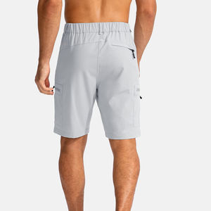 Short cargo en tissu toile Aventures d'extérieur pour hommes | Short cargo décontracté pour hommes avec plusieurs poches - Product Image 2