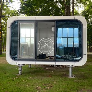 Maisons conteneurs 2025 à vendre aux États-Unis, maisons bon marché, logements, capsules mobiles, logements de luxe, espace de camping, capsule spatiale - Product Image 6