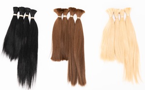 Mật Ong Tóc Vàng Tóc Thô Số Lượng Lớn 613 Ánh Sáng Màu Nâu Màu Ấn Độ Phần Mở Rộng Tóc Mịn Lâu Dài Thẳng Với Phù Hợp lớp biểu bì - Product Image 5