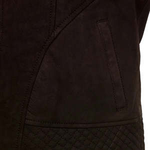 Chaleco de Cuero Genuino de Lujo para Mujer, Chaqueta sin Mangas de Piel de Cordero Suave, Ropa de Moda de Alta Gama, Suministro de Fábrica, Servicio OEM - Product Image 6