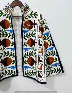 Chaqueta de Algodón Transpirable con Bordado Suzani Teñido, Estilo Boho para Festivales, Suministro ODM - Product Image 2