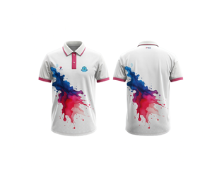 Hot Sale Spandex/Cotton Hooded Winter Men's <b>Short</b> <b>Sleeve</b> Quick Dry Breathable Custom Sublimation Printed Sports Golf Shirt - Product Image 2