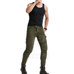 Pantalones vaqueros de moto hechos de algodón a prueba de viento pantalones vaqueros de moto de talla grande estilo único pantalones vaqueros de moto para adultos - Product Image 5