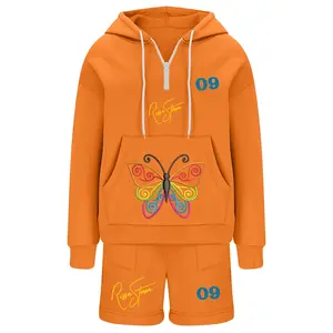 2025 Autumn Winter Women's Casual Jumper Open Zipper Long Sleeve 100% Cotton <b>Hoodie</b> Solid Fleece Hooded <b>Sweatshirt</b> <b>Girls</b> Women - Product Image 1