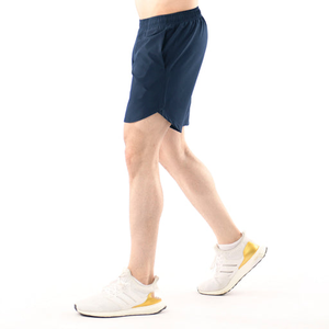 กางเกงขาสั้นผู้ชายผ้าสเตรช ออกกำลังกาย สไตล์เรียบง่าย ลำลอง ขายส่ง กางเกงขาสั้นผ้าฝ้ายเรียบ สำหรับฤดูร้อน ผู้ชาย ทรงหลวม สบายๆ ใส่ลำลอง - Product Image 3