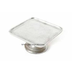 Trabajo martillado, nueva colección de moda, soporte de exhibición de pastel de mesa, la mejor calidad, tamaño grande, 2 niveles, soporte clásico para pastel de mesa de boda - Product Image 3