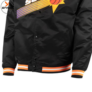 Custom Made Satin Varsity <b>Jacket</b> Hooded Letterman Style <b>for</b> Winter Sports Heated Fabric <b>Baseball</b> <b>Jacket</b> - Product Image 6