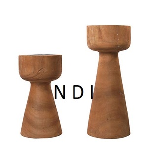 <b>Wooden</b> <b>Tea</b> Light Candle Stand Table For Wedding Hand Engraved Candle Stick Stand For Home Decoration <b>Wooden</b> Candle Votive Holder - Product Image 1