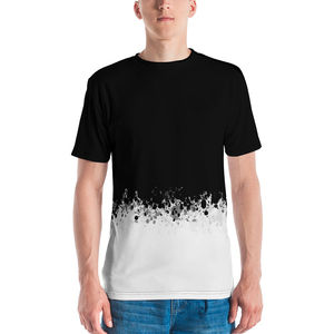 2025 T-shirts pour hommes de sublimation personnalisés-T-shirts unis avec impression de t-shirt de sublimation personnalisée de couleur vierge - Product Image 1