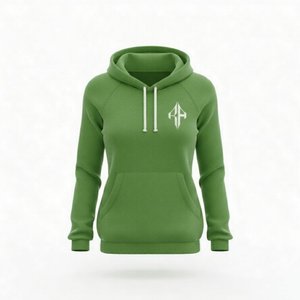 Sudadera con Capucha de Primera Calidad para Mujer, 100% Algodón, Felpa, 300g, Secado Rápido, Transpirable, Informal, para Invierno - Product Image 1