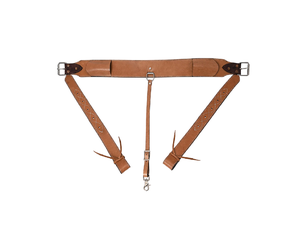 Accesorio de ropa ecuestre personalizable de piel Premium Western Horse Cinch Flank Back Girth para equitación occidental - Product Image 1