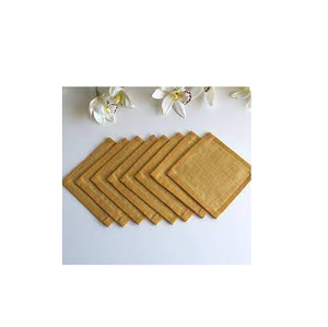 Dessous de verre en pierre de lin à la main et serviettes en lin français design Dessous de verre de fête et utilisation à la main au meilleur prix - Product Image 5