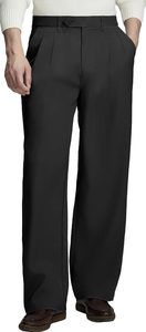 ชุดเดรสลำลองขากว้างมีจีบสำหรับผู้ชายสไตล์วินเทจเงินเก่า - Product Image 6