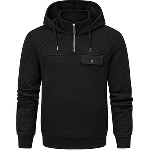 Sweats à capuche unis pour hommes sur mesure de qualité supérieure nouveau design 100% sweats à capuche en coton pour la vente en ligne à un prix abordable - Product Image 6