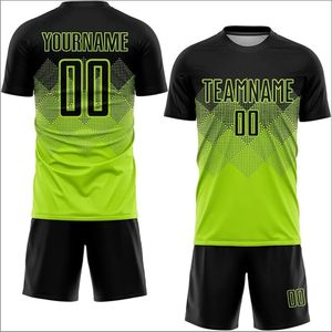 Conjunto de Camiseta de Fútbol Unisex Personalizada de Alta Calidad de Secado Rápido, Nuevo Diseño para Adultos, Ropa de Fútbol con Estampado Digital, 100% Poliéster - Product Image 6