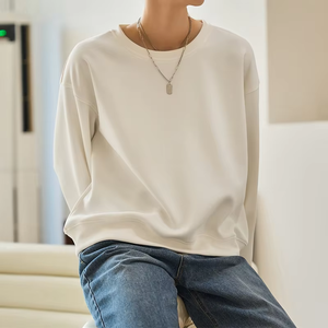 Soft Warm Oversized Sweatshirt Cozy <b>Fleece</b> Winter Loose Baggy Casual Daily Wear Premium Knit <b>Women</b> Relaxed Street Style Long <b>Top</b> - Product Image 2