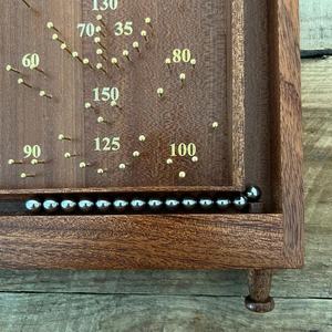 Jeu de baguette en bois pratique pour les voyages, jeu de société portable pour le plaisir en famille, jeu de stratégie pour deux joueurs et cadeau pour les passionnés de jeux - Product Image 3