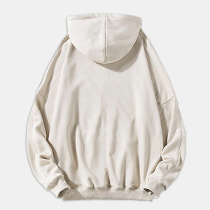 Men Hoodie Casual Pullover Fashionable <b>100</b>% <b>Polyester</b> Fleece Quick Dry Breathable Eco-Friendly Warm Streetwear Stylish Solid - Product Image 4